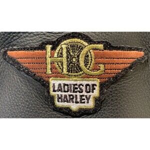 "Chaps & Bags" Handmade Women's Leather Vest Ladies of HOG Killer Creek Chapter